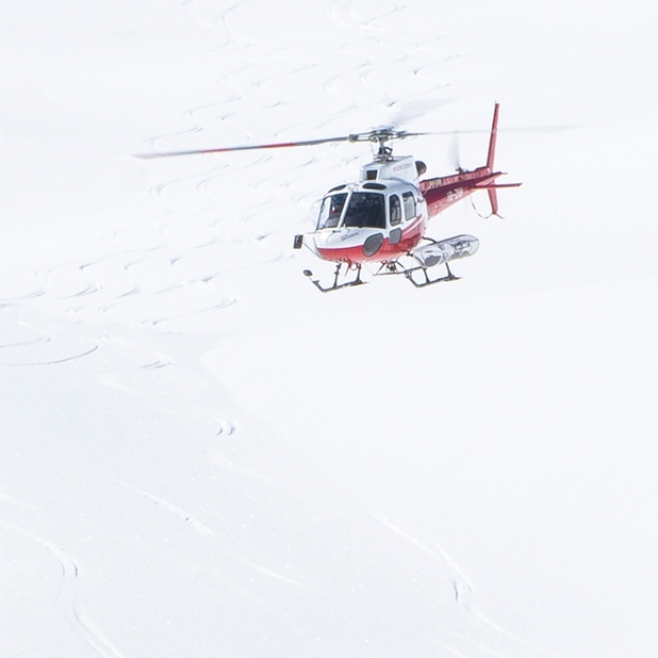 Heliski Ebnefluh und Petersgrat (mit Abfahrt nach Stechelberg)