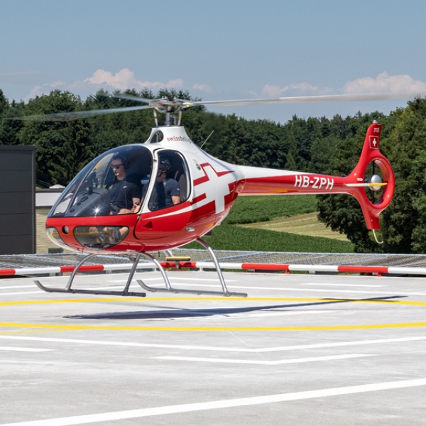 Trial flight with Guimbal Cabri G2